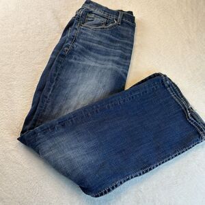 BKE Tyler Bootleg Mens Jeans Distressed Size 36X30 Denim